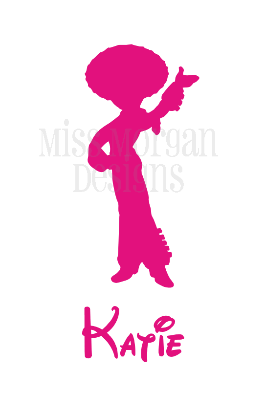 542x804 Toy Story Jessie Silhouette Parade 2015