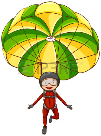 334x450 Skydiving Clipart Paratrooper'13417