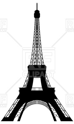 240x400 Eiffel Tower Silhouette