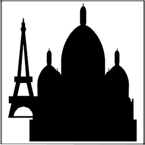 300x300 Paris Silhouette Clipart, Cliparts Of Paris Silhouette Free