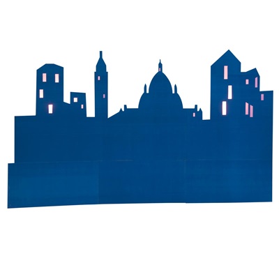 400x400 Let's Go Sightseeing Buildings Silhouettes Kit (Set Of 3) Paris