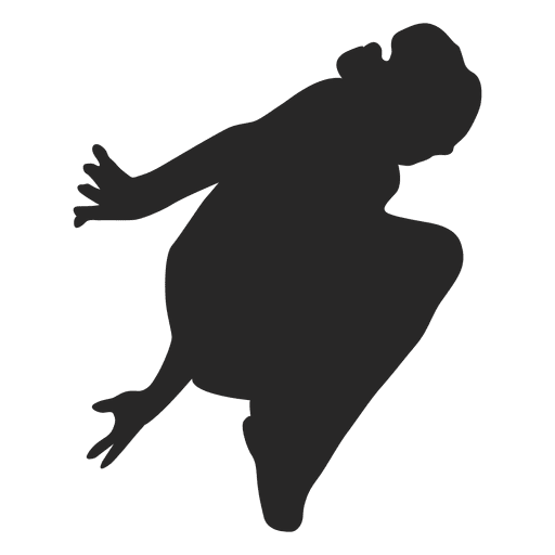 512x512 Parkour Jumping Silhouette 9
