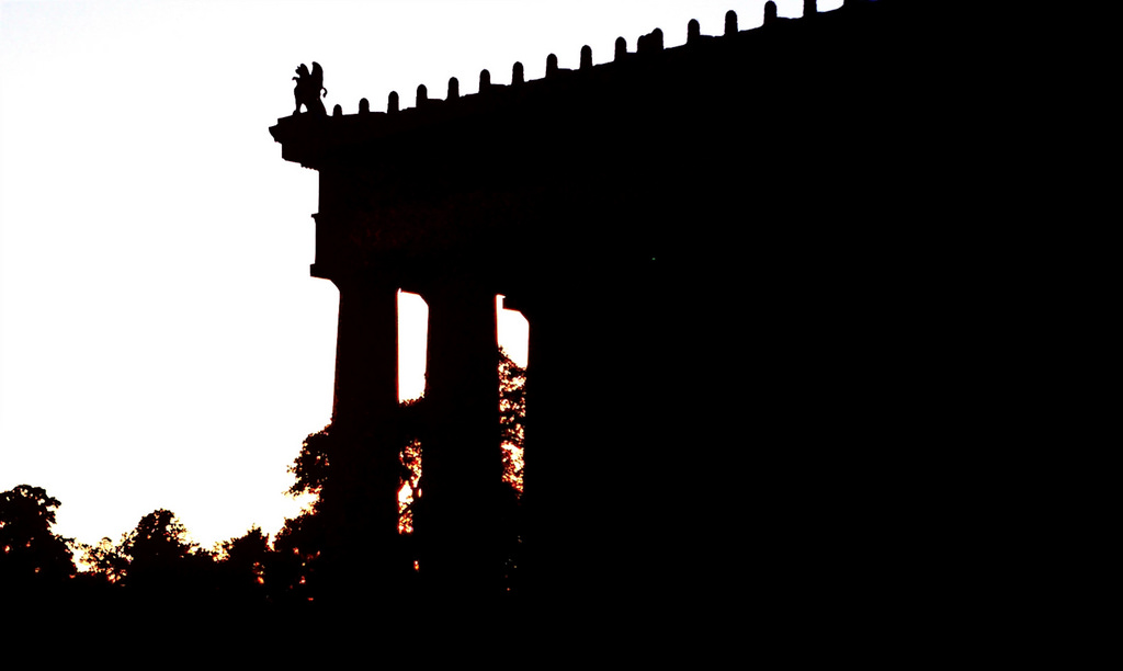 1024x612 Parthenon Silhouette Nashville, Tennesee Paul Wagner