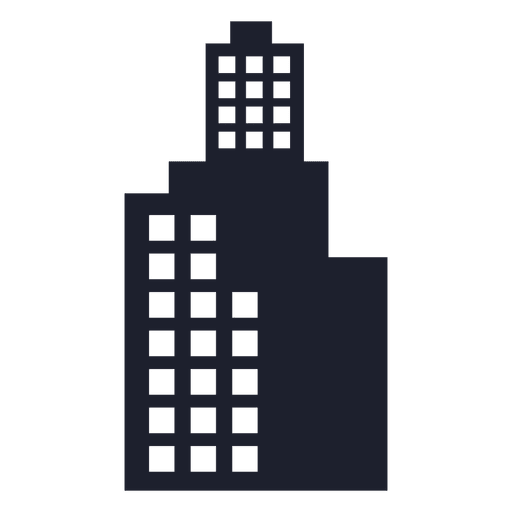 512x512 Skyscraper Building Silhouette