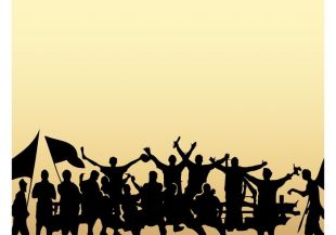 310x217 Crowd Silhouettes Free Vectors Ui Download
