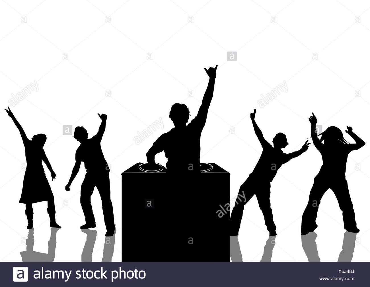 1300x1008 Dj Dance Party Background Black And White Stock Photos Amp Images