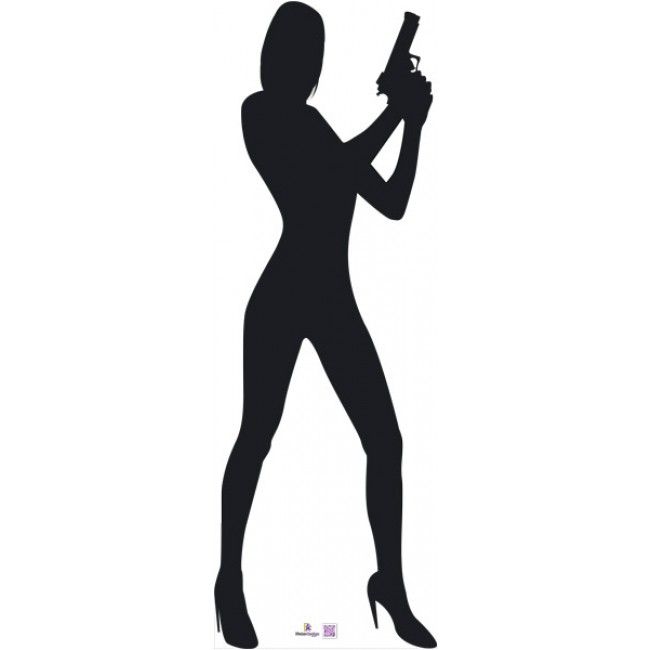 650x650 James Bond Silhouette