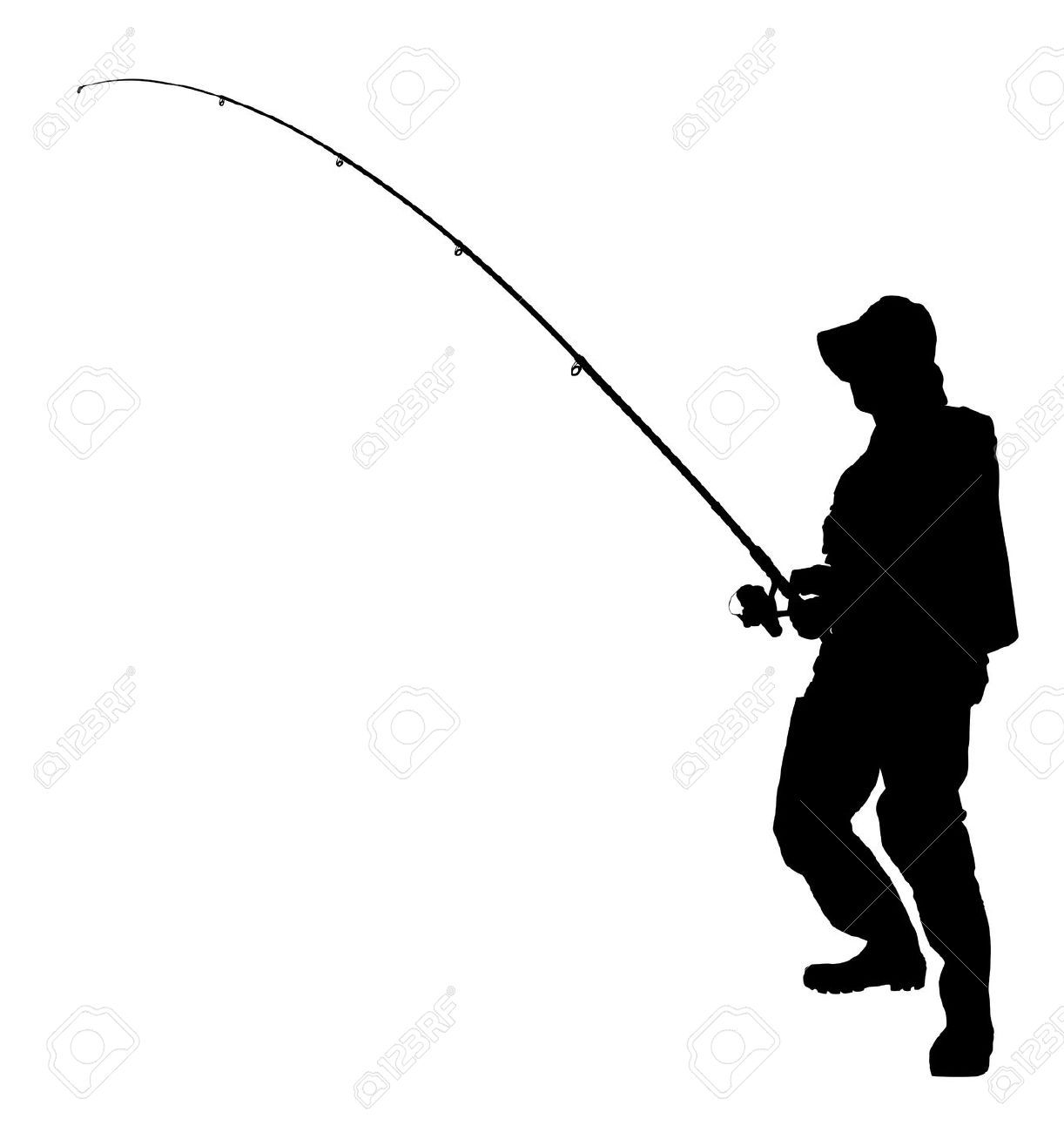 1222x1300 Image Result For Silhouette Patterns Fishing Crafts