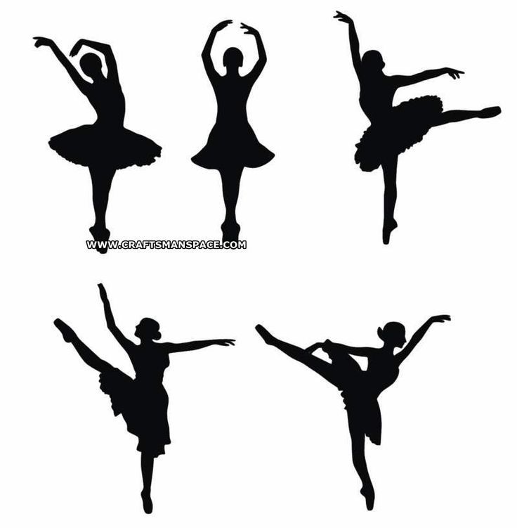 736x751 Ballerina Silhouette Patterns Kids Ballerina