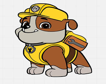 Paw Patrol Chase Silhouette at GetDrawings | Free download