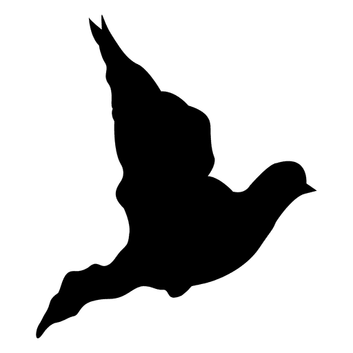 Peace Dove Silhouette at GetDrawings | Free download