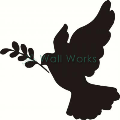 400x398 Peace Dove (1) Wall Sticker, Vinyl Decal The Wall Works