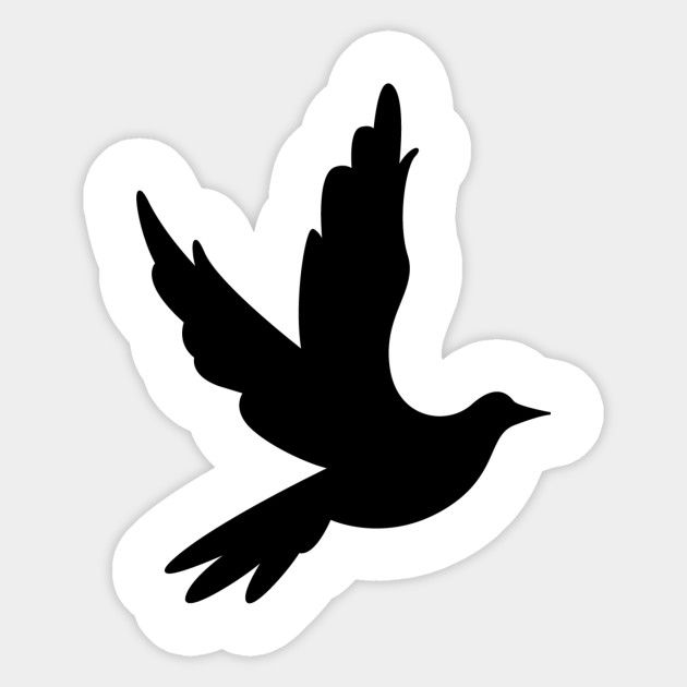 630x630 Peace Dove Silhouette