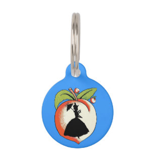 307x307 Peaches Pet Tags For Dogs Amp Cats Zazzle