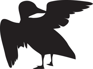 300x222 Black Feather Clip Art