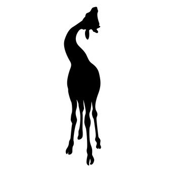 340x340 Free Silhouette Vector Peacock, Animal
