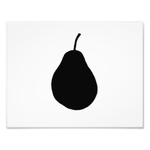307x307 Pear Silhouette Gifts On Zazzle Nz