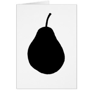 307x307 Pear Silhouette Gifts On Zazzle
