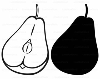 340x270 Pear Svg Files Etsy