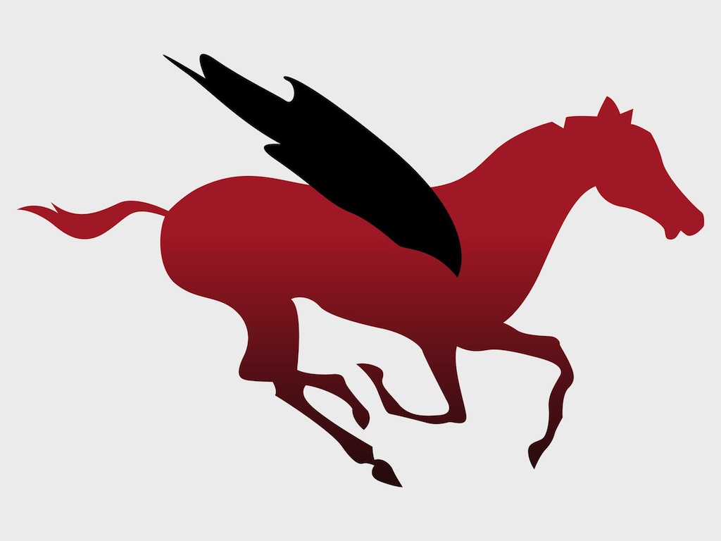 1024x768 Pegasus Silhouette Vector Art Amp Graphics