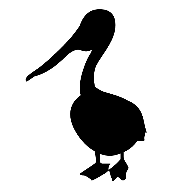 640x640 Pelican Animal Silhouette Free Illustrations