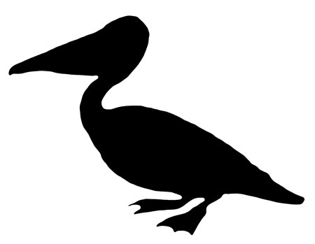 450x349 Pelican Silhouette Clip Art Clipart Panda