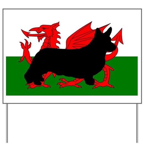 460x460 Corgi Yard Signs