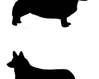 340x270 Corgi Silhouette Etsy