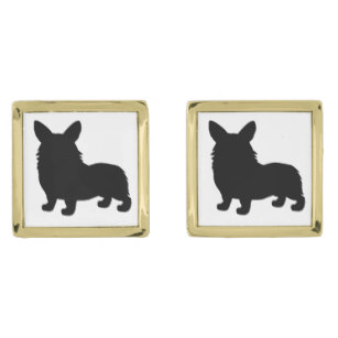 307x307 Pembroke Welsh Corgi Cufflinks Zazzle