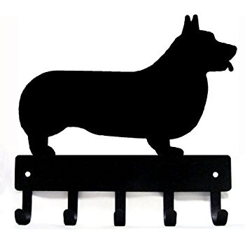 350x350 Welsh Corgi Pembroke Metal Key Chain Hanger