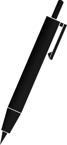 233x500 Pen Silhouette Public Domain Vectors