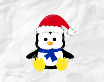 340x270 Penguin Silhouette Etsy