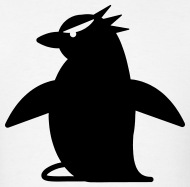 190x187 Iwatobi Penguin Silhouette By Azza1070 Spreadshirt