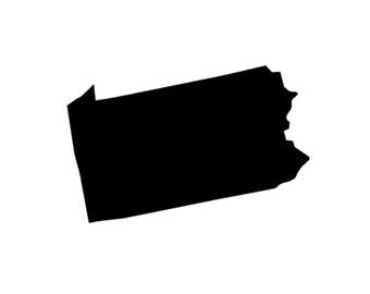 Pennsylvania Silhouette at GetDrawings | Free download