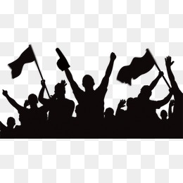 260x260 Cheering Silhouettes Png Images Vectors And Psd Files Free