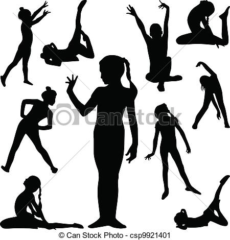 450x470 Gymnastics Silhouette Clip Art Vector Graphics. 6,355 Gymnastics