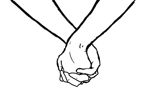 People Holding Hands Silhouette at GetDrawings | Free download