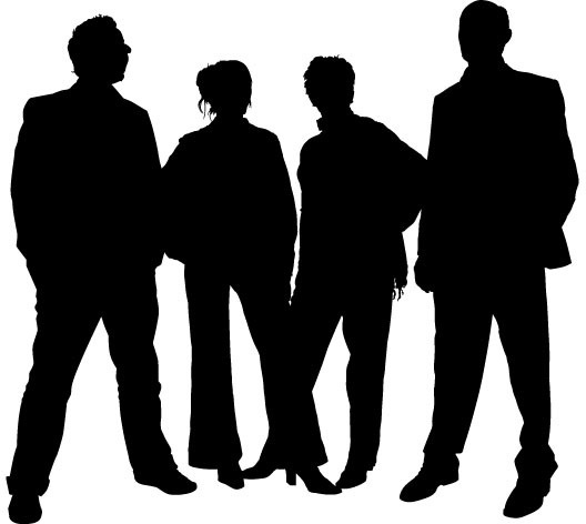 528x472 Family People Silhouettes Free Vector In Adobe Illustrator Ai