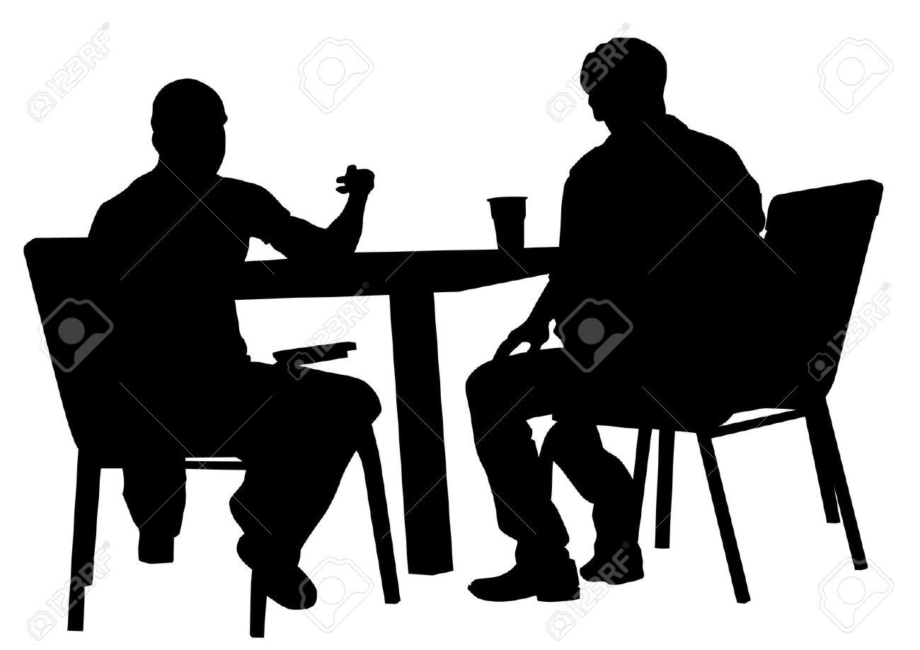 1300x919 Silhouette Of People