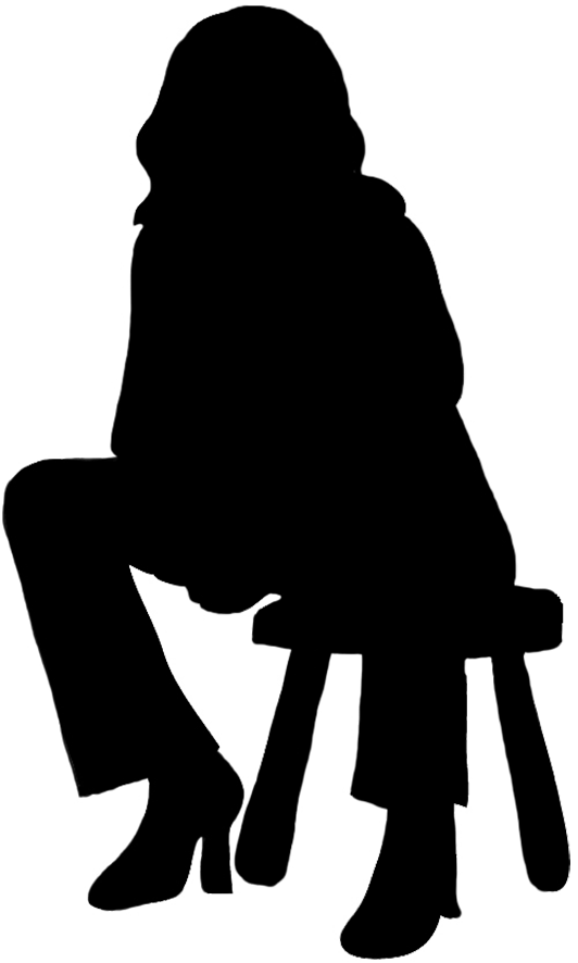 532x886 Silhouettes Of People