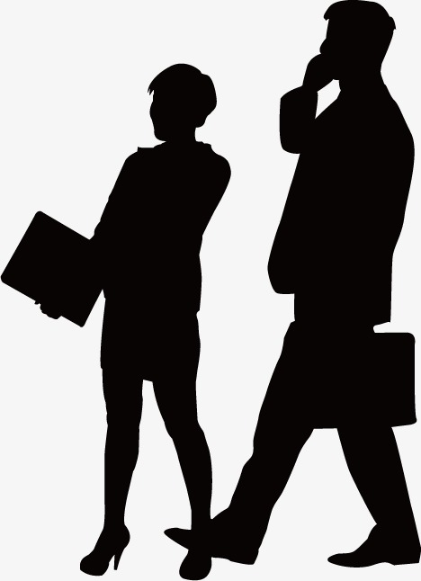 468x646 Conversation Business People Silhouettes, Sketch, Business