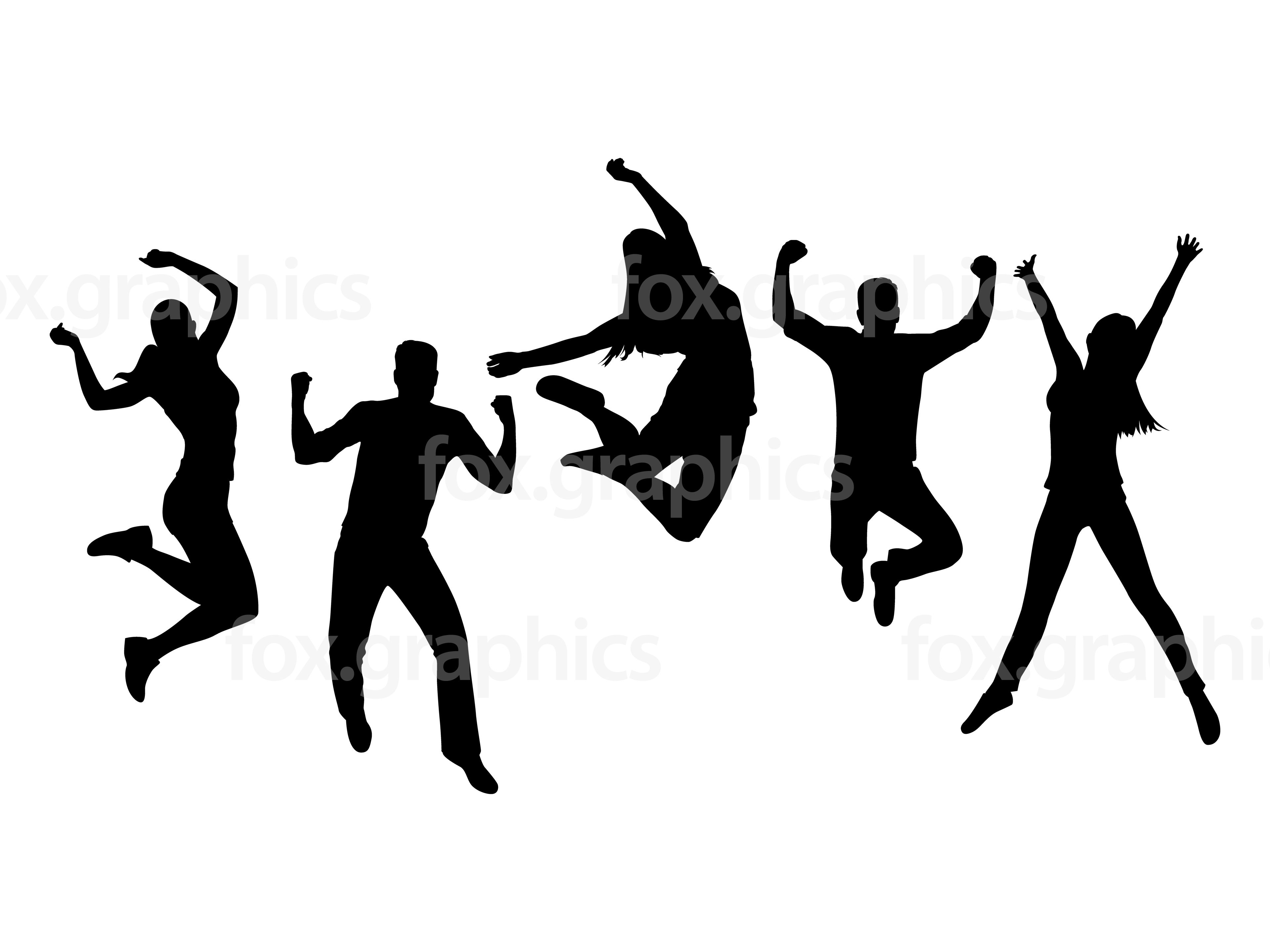 3840x2880 Vector People Silhouette