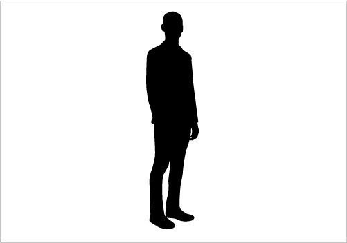 501x352 Man Walking Silhouette Graphics Man Silhouette