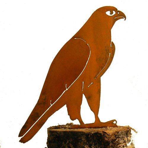 500x500 Elegant Garden Design Elegantb733 Peregrine Falcon Bird Silhouette