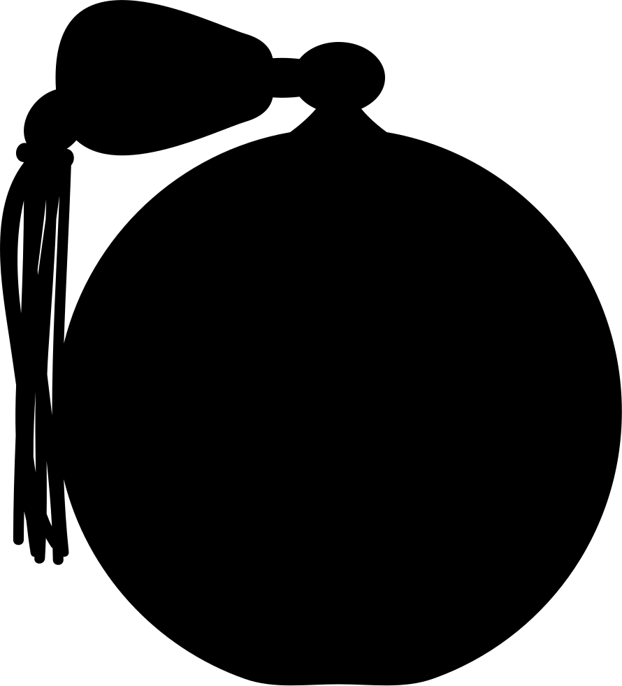 890x981 Spherical Bottle Of Perfume Svg Png Icon Free Download ( 59551