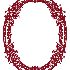 300x300 Vintage Clip Art Pretty French Perfume Label Frame The Designs