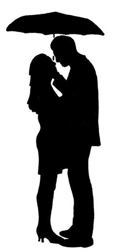 236x513 Man And Woman Silhouette Clip Art Couple Clipart Image