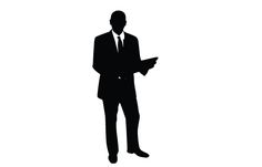 236x151 Professional And Handsome Businessman Silhouette Vector Free