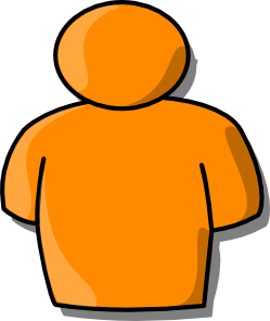 249x296 Orange Person Clip Art