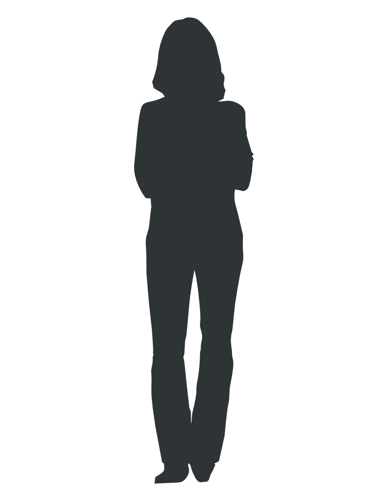 Person Silhouette Outline at GetDrawings | Free download